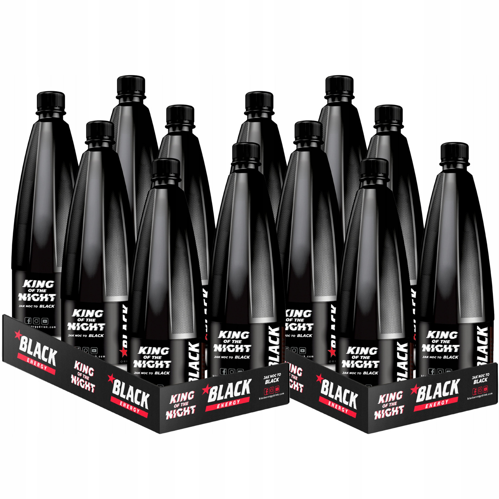 Black Energy Original Sycený energetický nápoj 1 l x 12 kusů