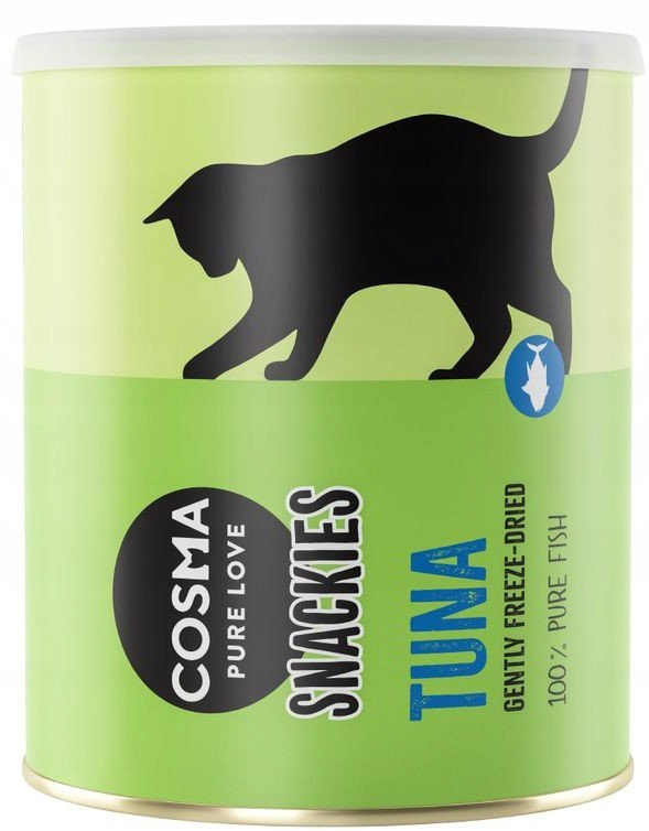 Cosma Snackies Maxi Tube - lyofilizované snacky pro kočky - tuňák 150 g