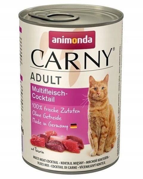 Animonda Carny Adult 12 x 400 g - Masový koktejl