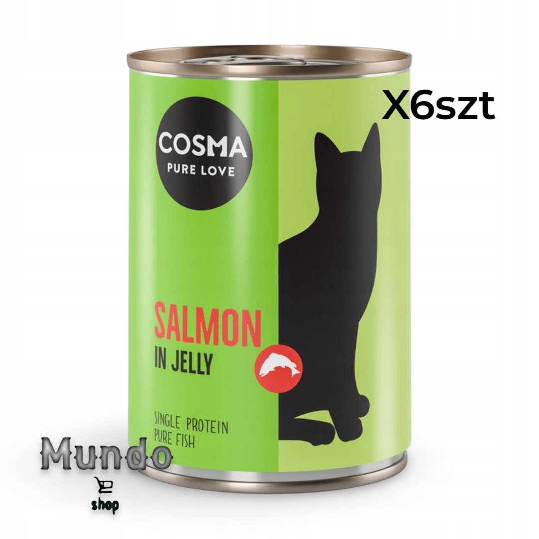 Cosma Original v želé 6 x 400 g - losos