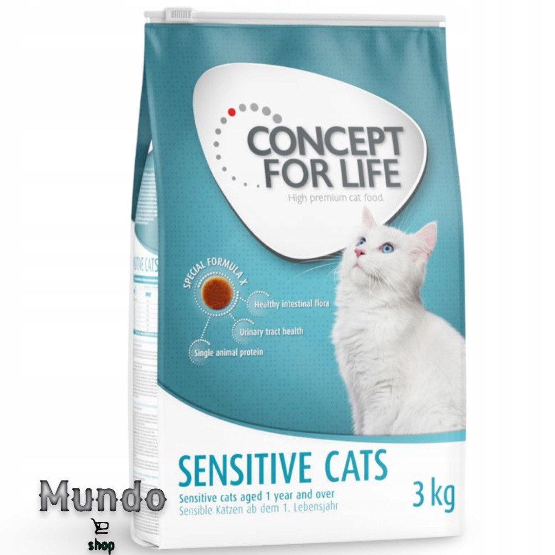 Concept for Life Sensitive Cats - Vylepšená receptura! - 10 kg
