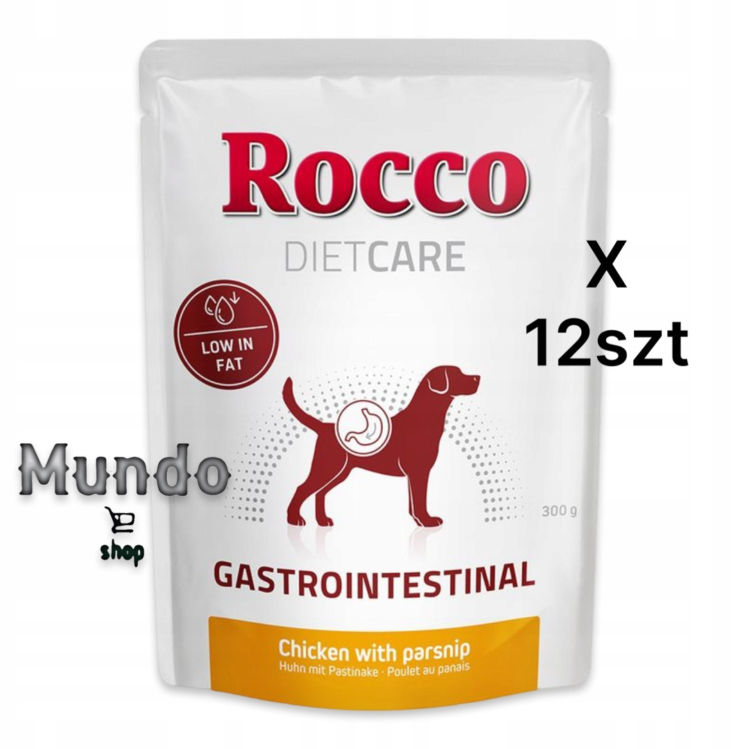 Rocco Diet Care Gastro Intestinal kuřecí s pastinákem 300 g - kapsička 12 x 300 g