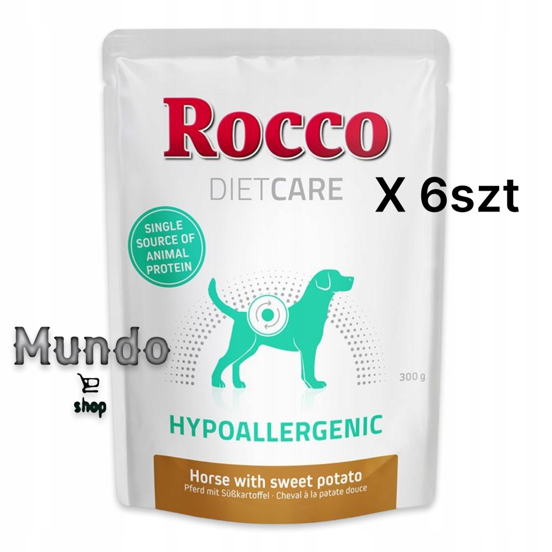 Rocco Diet Care Hypoallergen koňské 300 g - kapsička 6 x 300 g