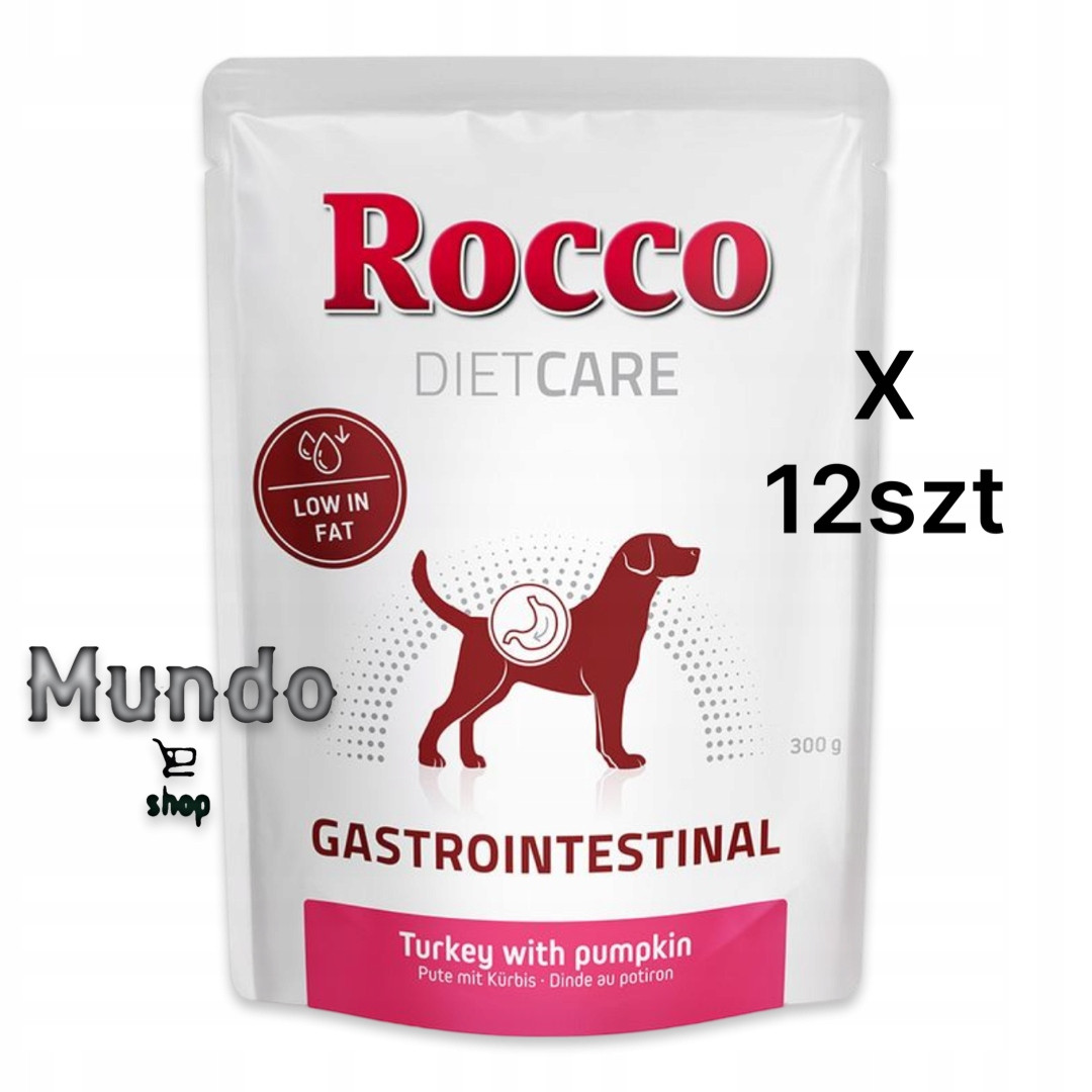 Rocco Diet Care Gastro Intestinal krůtí s dýní 300 g - kapsička 12 x 300 g