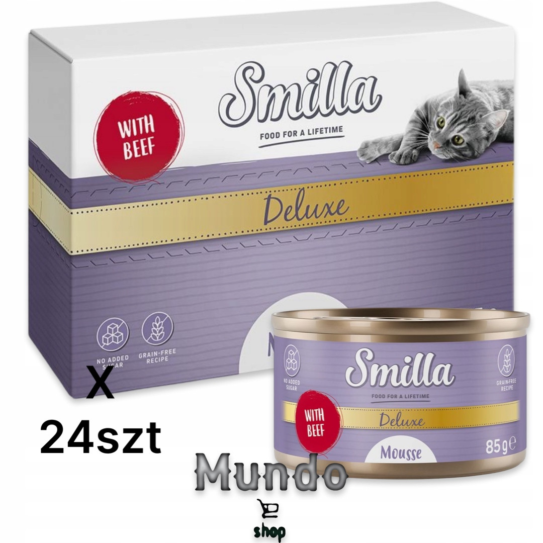 Smilla Deluxe Mousse 12 x 85 g - 10 % sleva - Mousse  s tuňákem