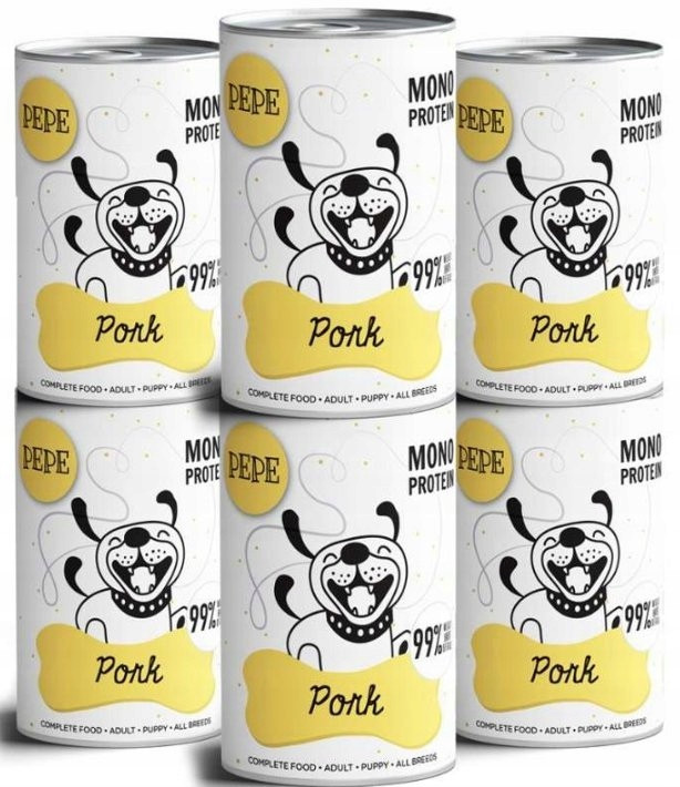 Paka Zwierzaka Pepe Pork Kachna 6x400g