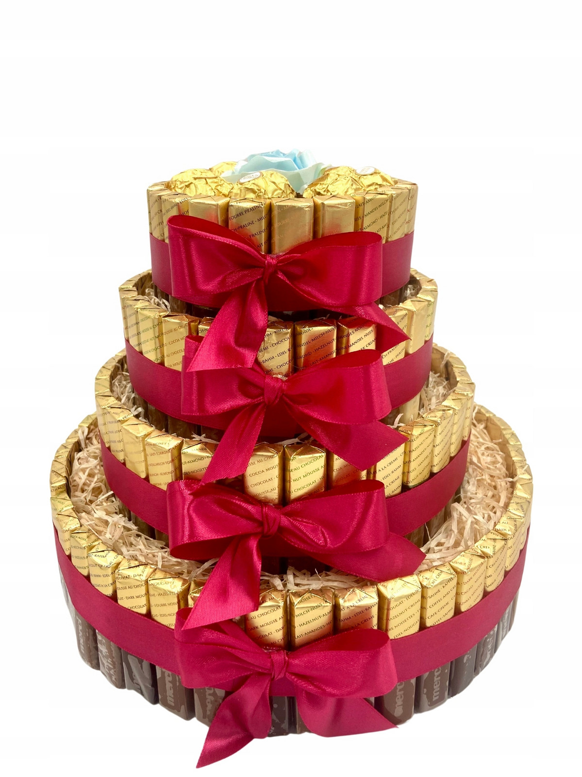 Dort Merci 4 Patra dárek ke Dni žen Narozeniny Sada sladkostí