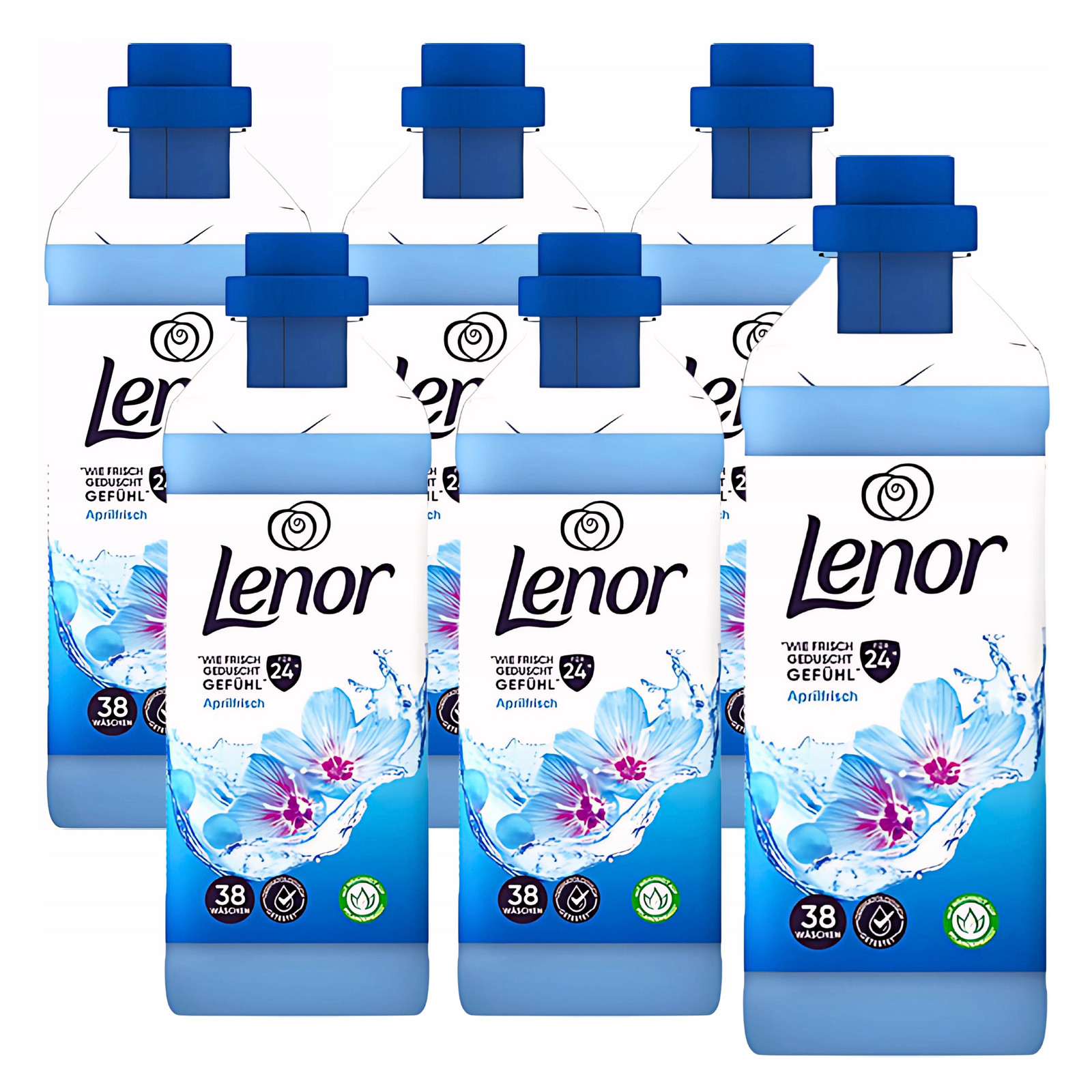 Tekutá aviváž Lenor Aprilfrisch 4 x 38 praní 152 praní