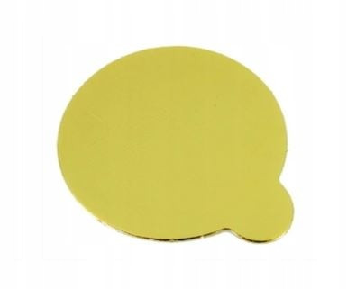 Monoporce banketová zlatá kulatá 12 cm 200ks