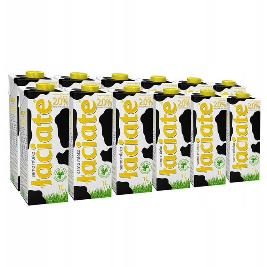 Mléko 2% Latinské Uht 12x1L 12 L