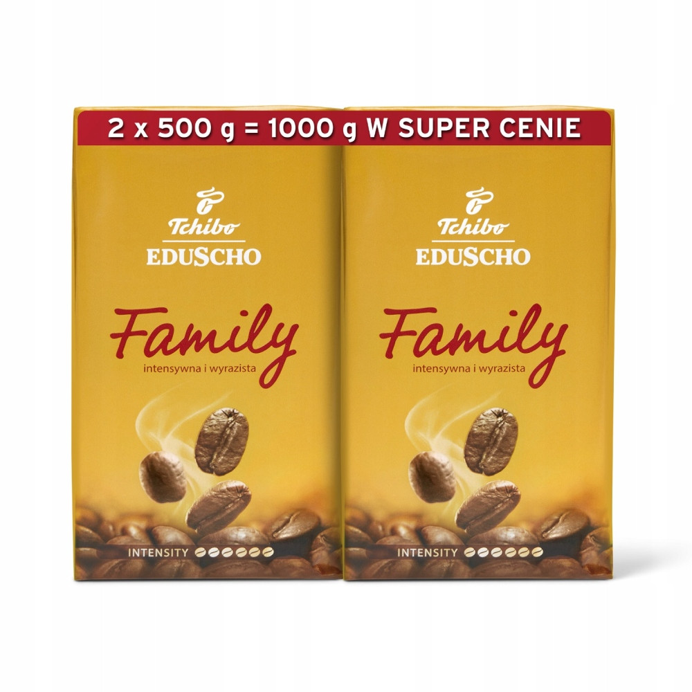 Mletá káva Tchibo Eduscho Family 2x500 g Duopak