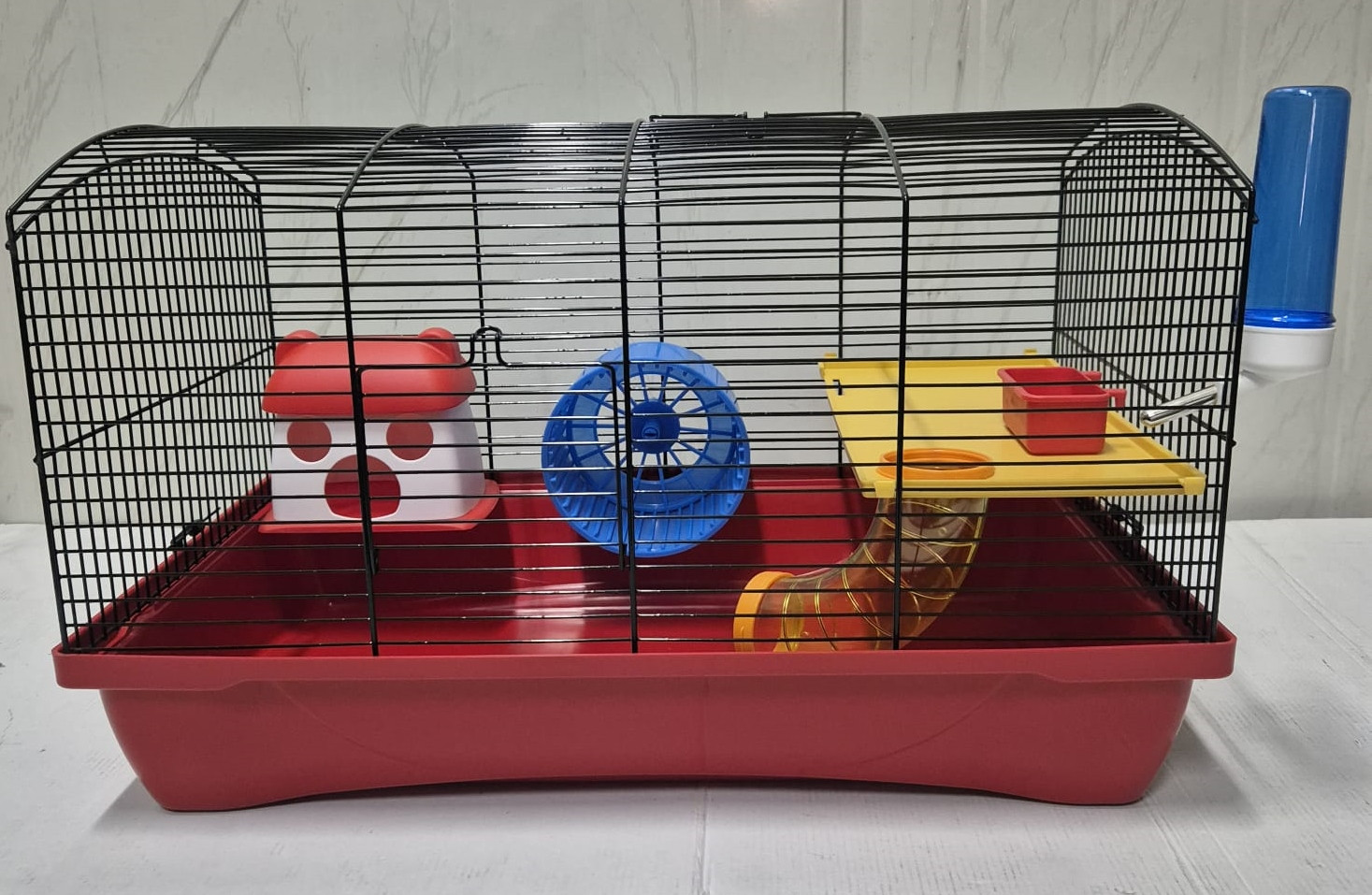 Klec pro křečka potkana police tuby Trefl 58 kit