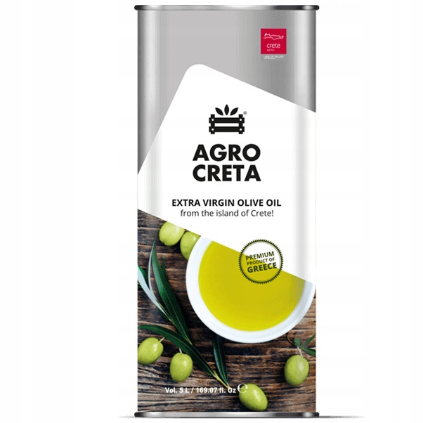 Řecký extra panenský olej Agrocreta kanystr 1L