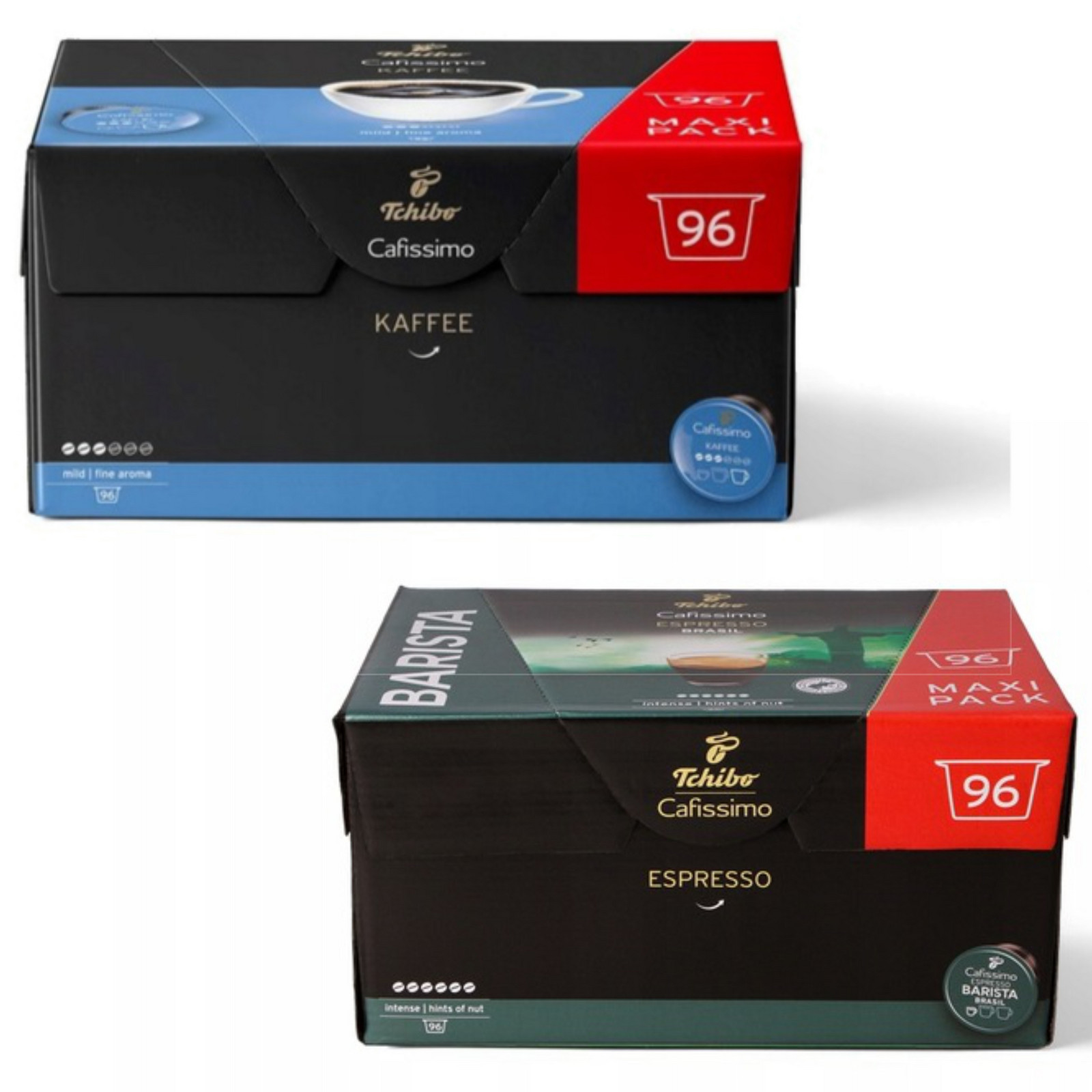 Tchibo Cafissimo Fine Aroma 96 kapslí Káva Arabika/ Brasil 96 kapslí