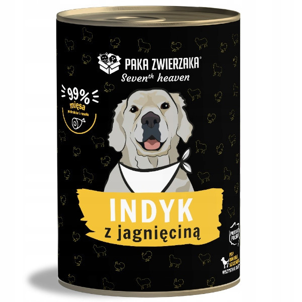 Krmivo pro psy Paka Zwierzaka Seventh Heaven Krůta, jehněčí maso 6x400 g