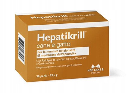 Hepatikrill cane e gatto 30 tab. Nbf Lanes Fungování jater