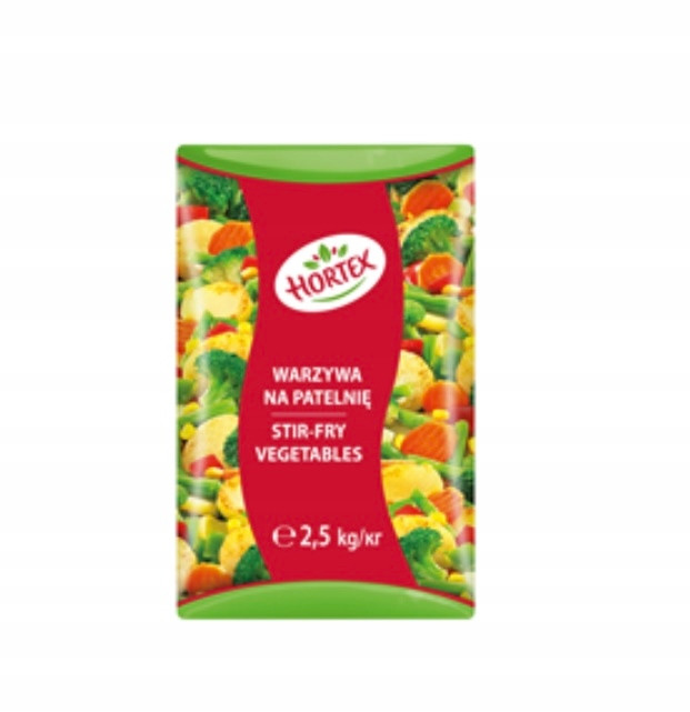 Hortex zelenina na mraženou pánev 2,5 kg