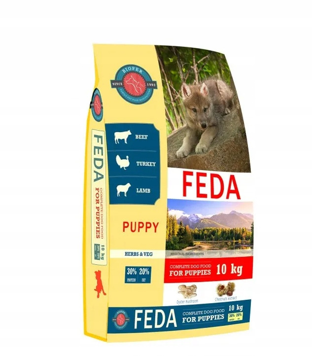 Kompletní krmivo pro psy Feda Puppy 10kg