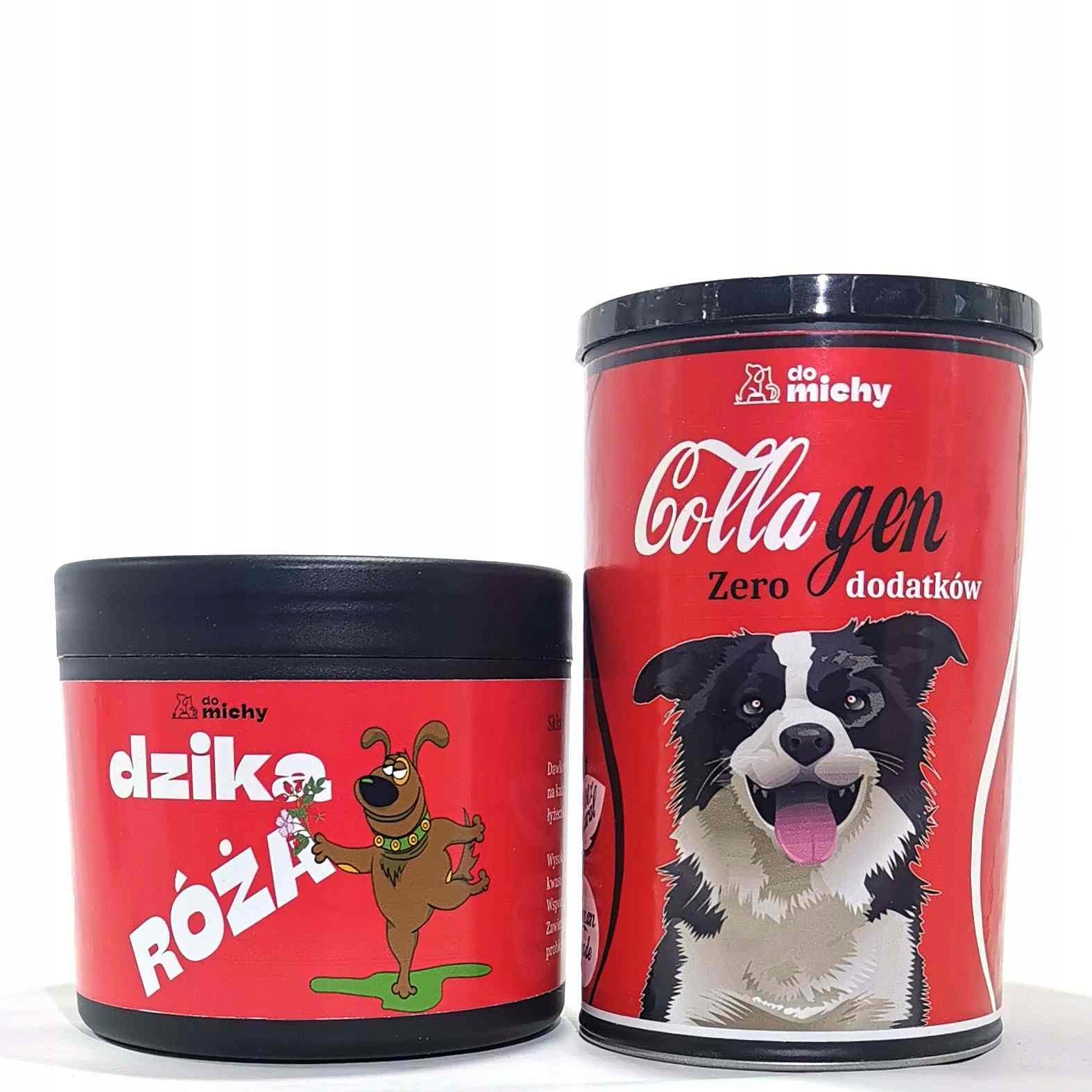 Doplněk stravy Do michy Sada Kolagen a Šípková Růže v prášku 2 x 170 g