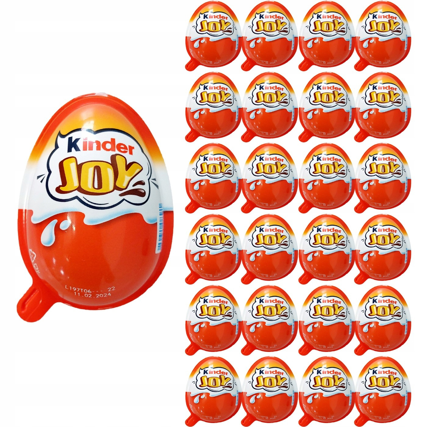 Kinder Joy Křupavé oplatky s překvapením 20 g x 24 kusů