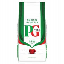 Čaj Anglický Černý Listový Pg 1500 g. Loose Tea Original 1,5 kg.