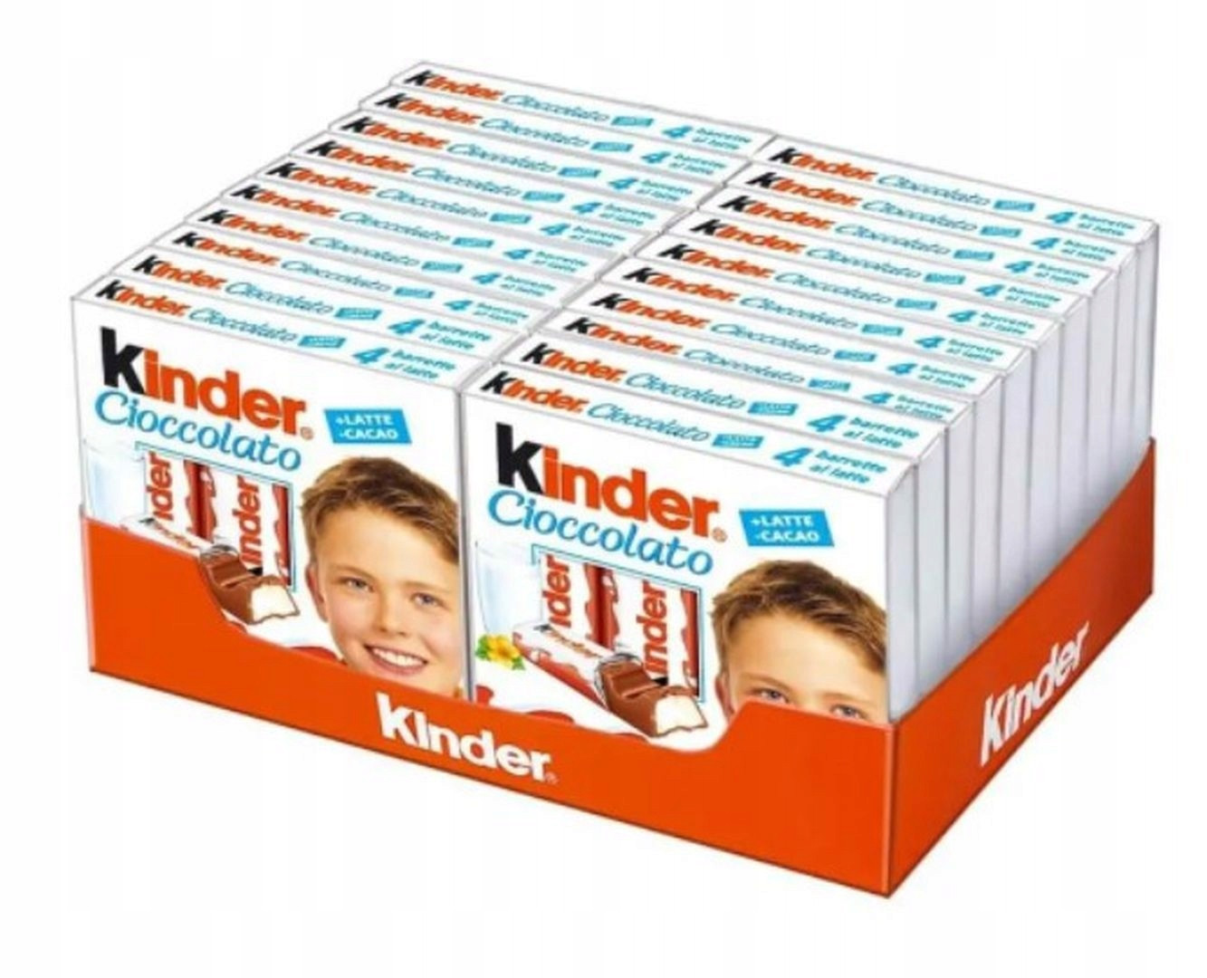 Kinder Čokoládová Tyčinka z mléčné čokolády s náplní 50 g x 20 kusů