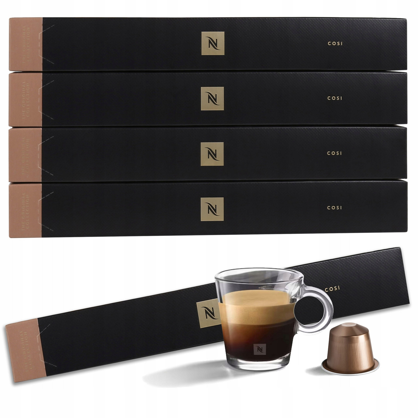 Káva v kapslích s příchutí Cosi Nespresso 50 kapslí