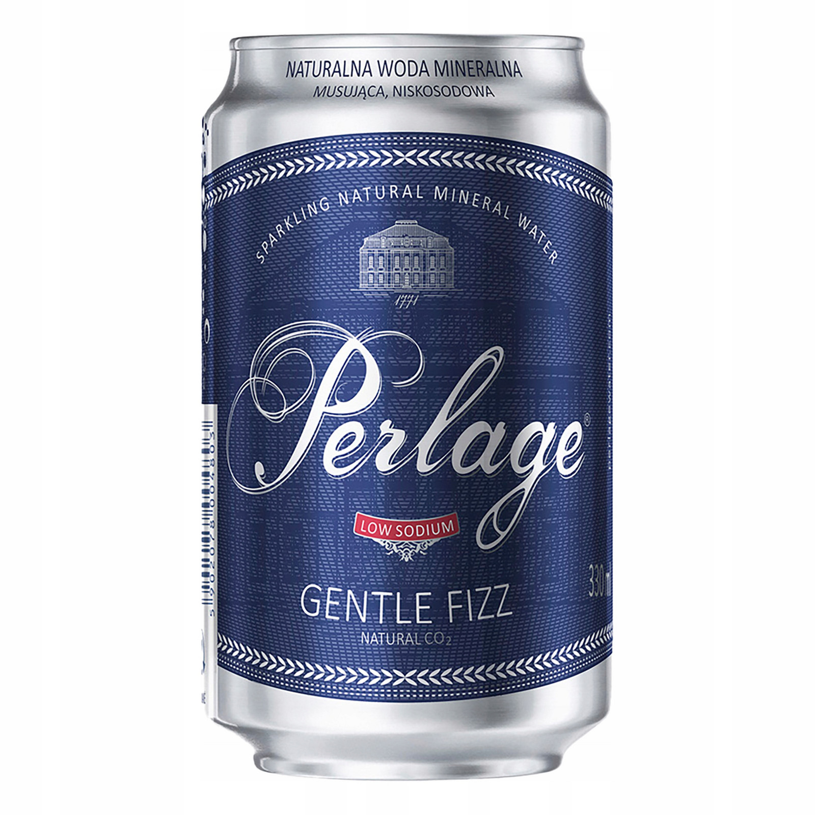 Minerální voda Perlage perlivá 330 ml Set 48 Ks