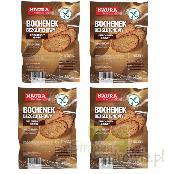 4x Bochník bezlepkový vícezrnný 350g