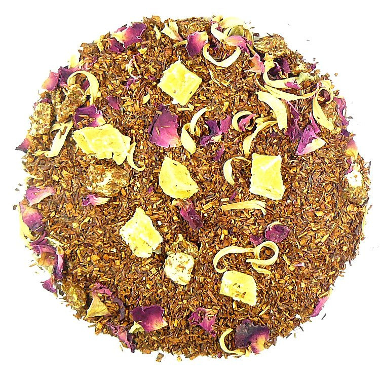 Čaj Bezteinový Rooibos Wild West Mango okvětní lístky růže Kiwi 1 kg