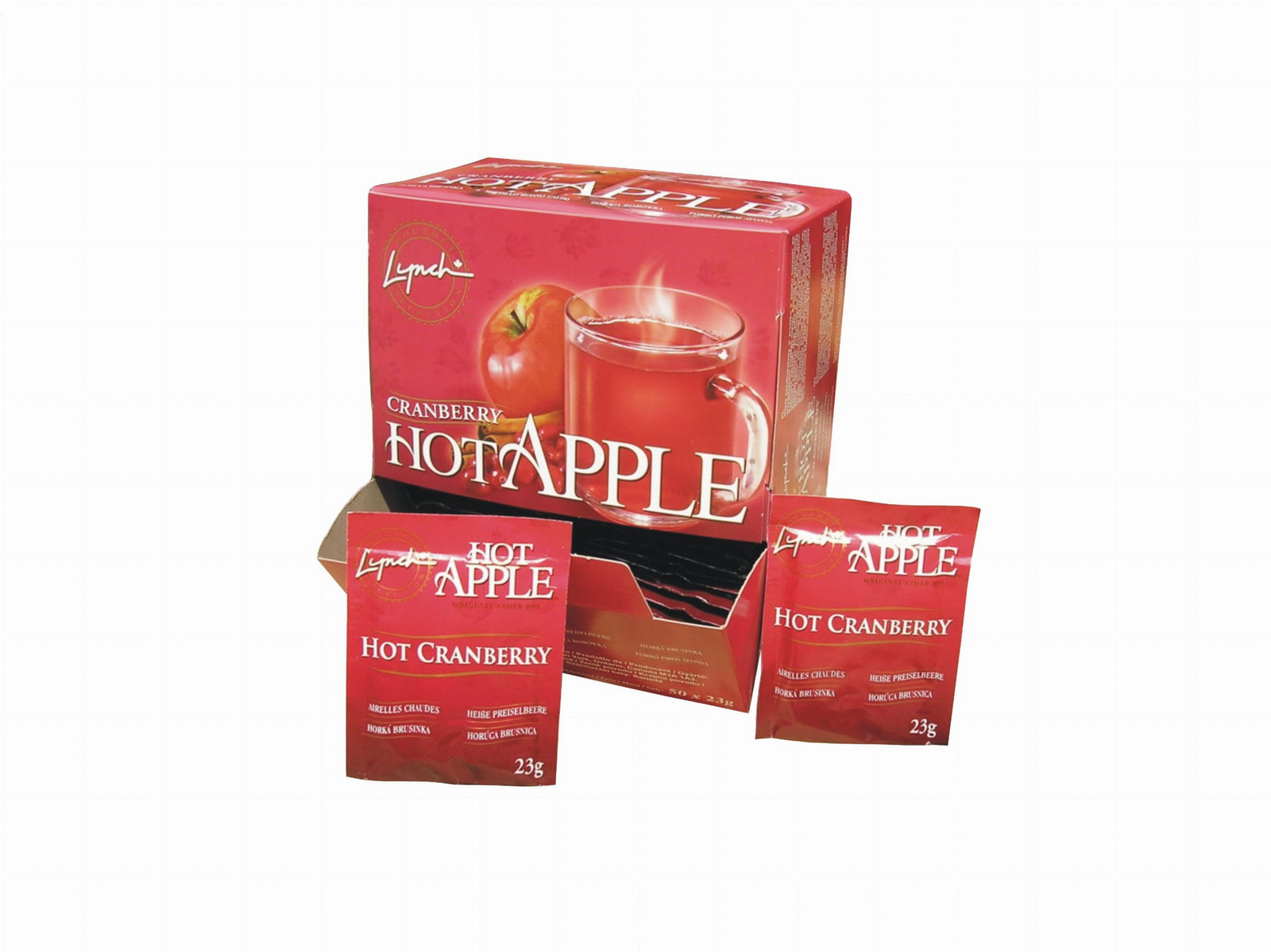 Hot Apple Cranberry brusinkový nápoj 50 sáčků x 23g
