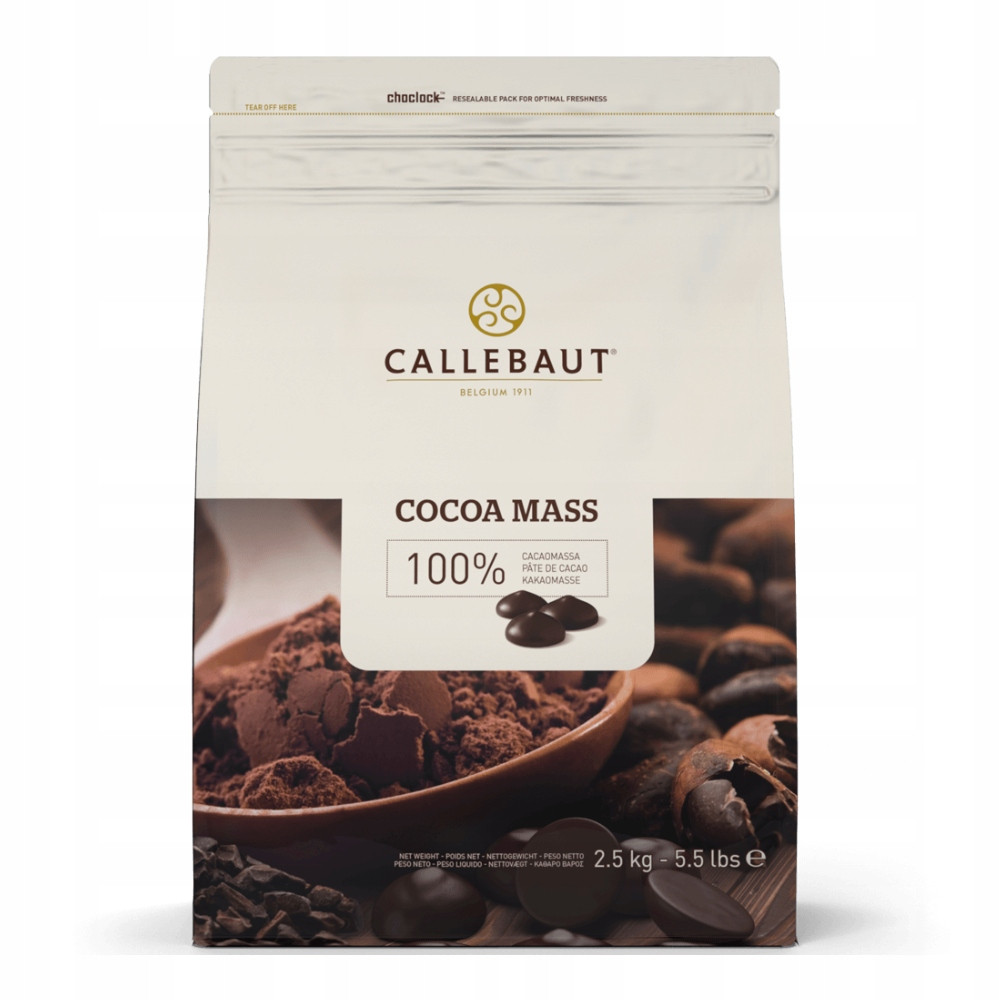Callebaut Kakaová hmota 100% 2,5kg