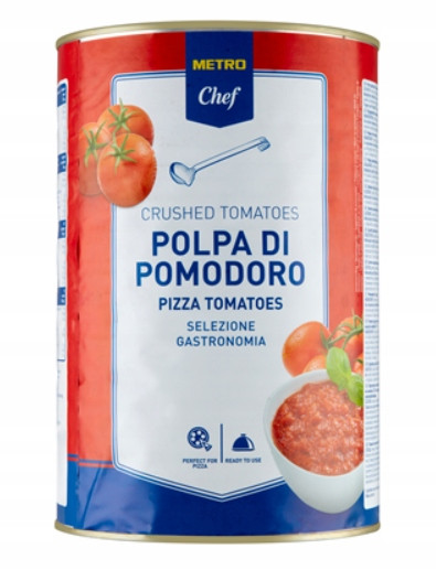 Metro Chef Rajčatová polpa 4,25 l