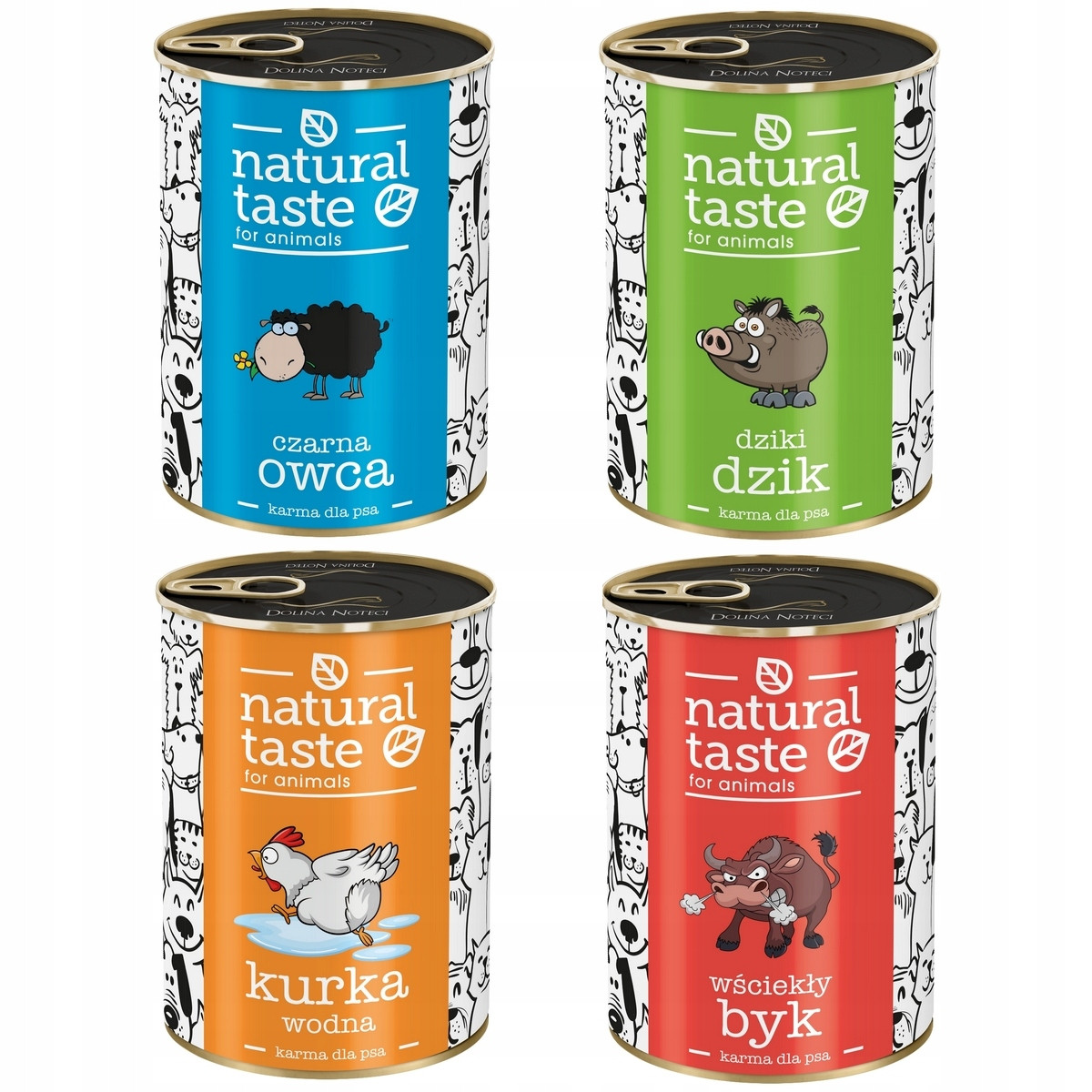 Dolina Noteci Natural Taste MIX Chutí 12X400G