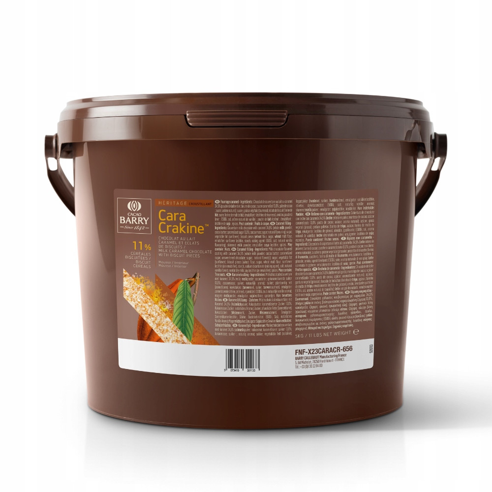 Cacao Barry Karamelová náplň Cara Crakine 5kg