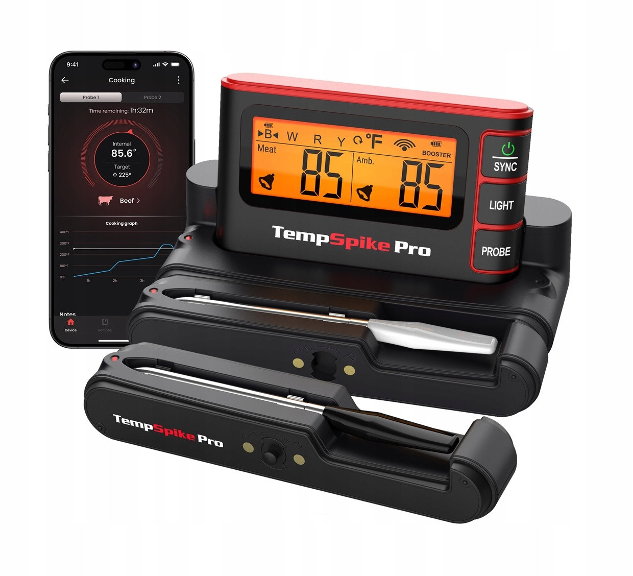 Bezdrátový teploměr 2 sondy ThermoPro TP980-2