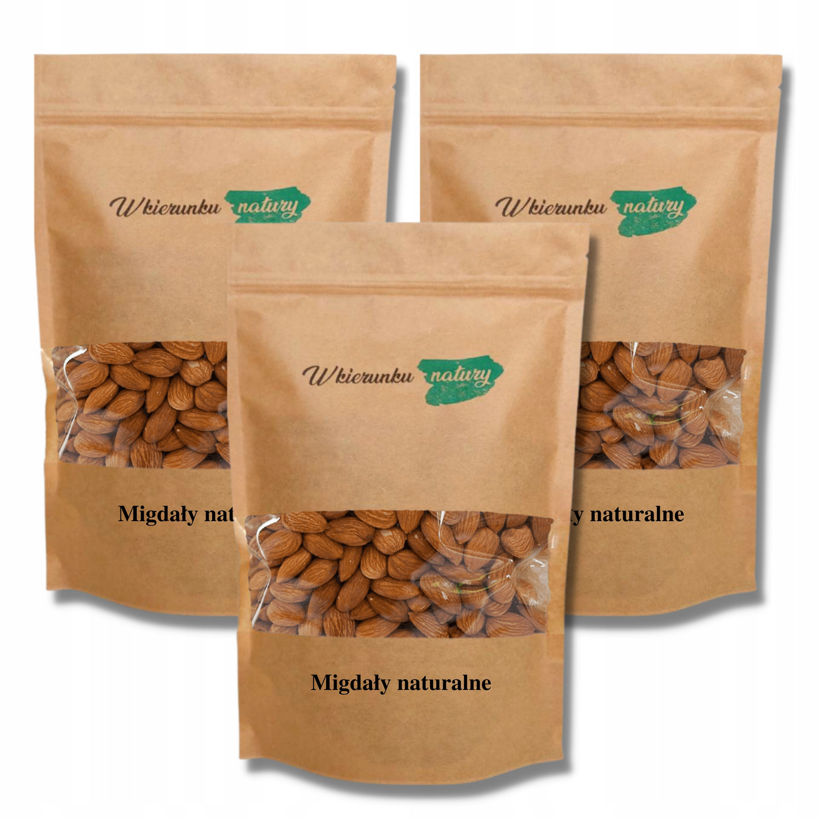 Přírodní Mandle Celé 1 kg x2 Premium lahodné a čerstvé 2 kg Zásoba