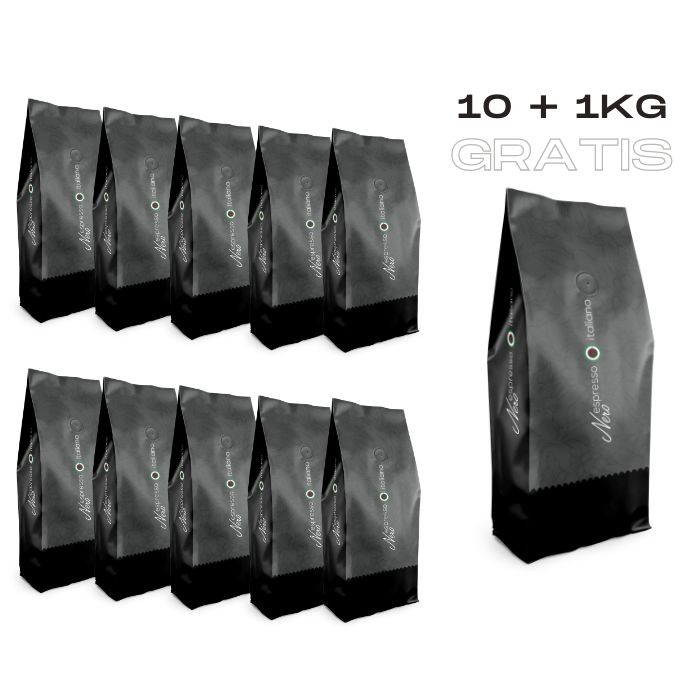 Káva zrnková Espresso Italiano Nero 1kg [30% Arabica 70% Robusta]