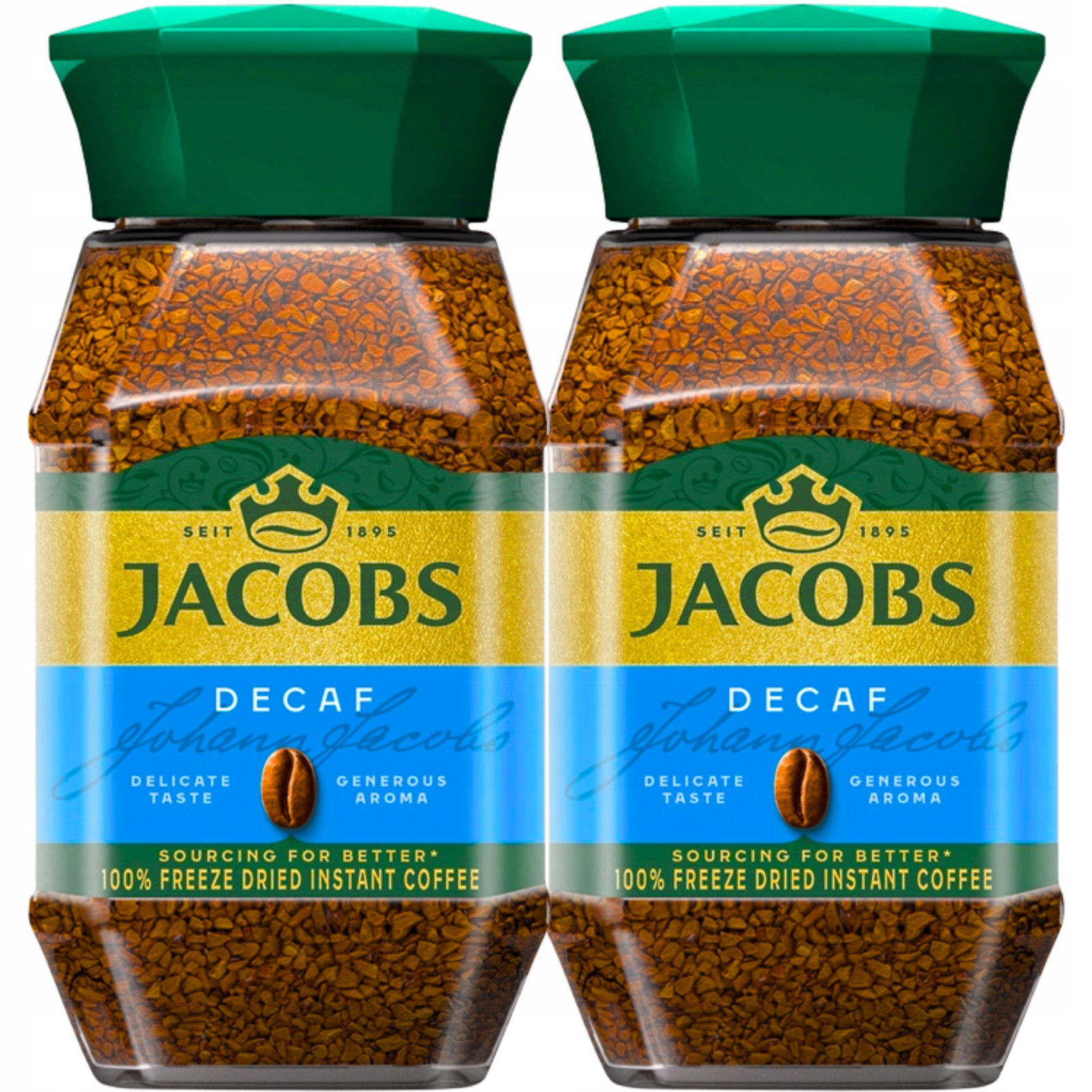 Jacobs Krönung Decaff Káva bez kofeinu 100g 4 ks