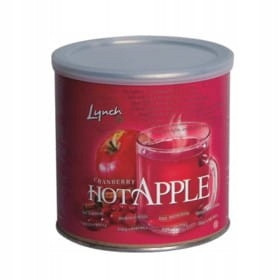 Hot Apple Cranberry brusinkový nápoj plechovka 553g (24 porcí)