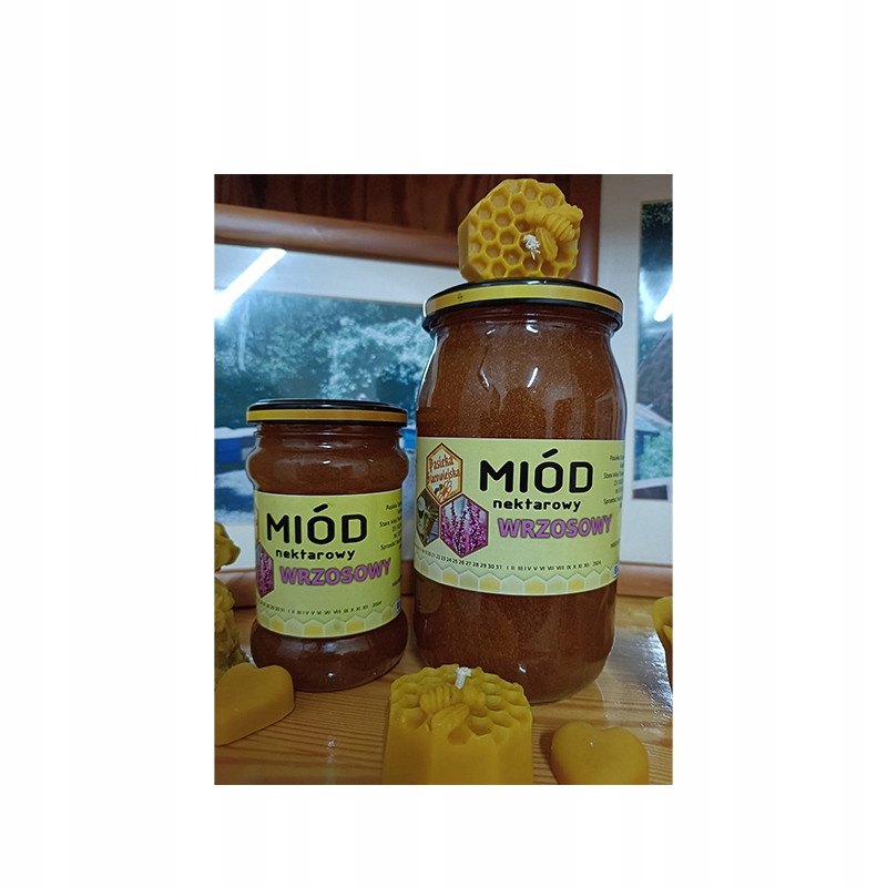 Vřesový med 1100 g Pasieka Starowiejska Land