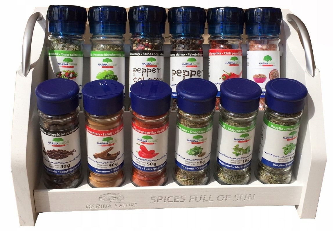 Police s kořením bílá