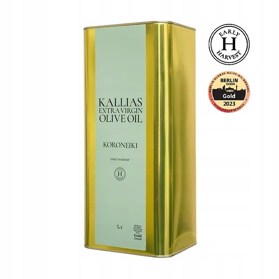 Olivový olej 5 l, řecký, nízká kyselost, 0,18 % čerstvá produkce 2024/2025