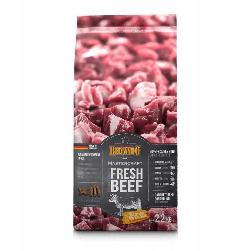 Belcando Mastercraft Fresh Beef 2,2 kg Suché Krmivo pro psy z hovězího masa