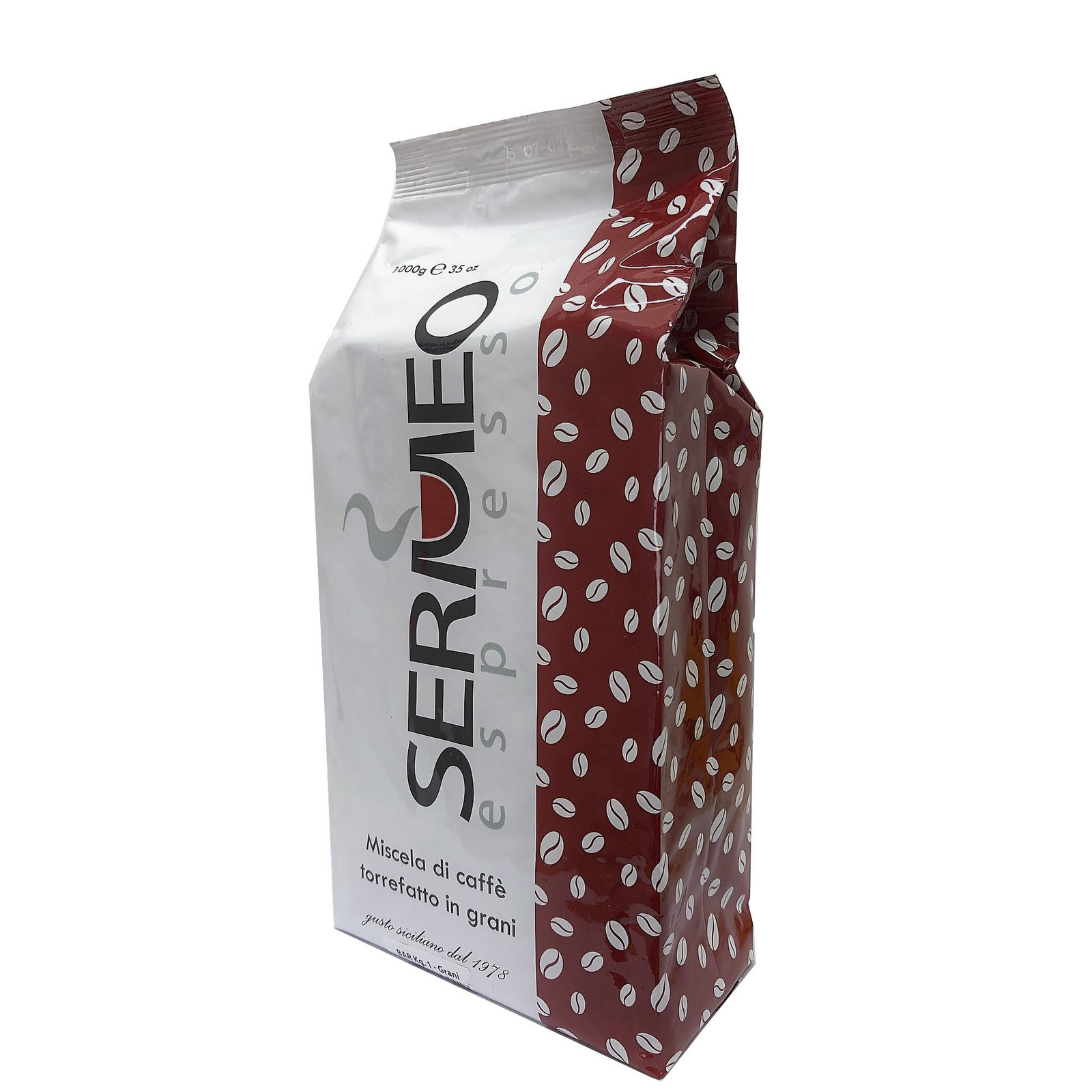 Káva ze Sicílie Čerstvě pražená 800m.n.p.m Sermeo espresso Bar 1Kg