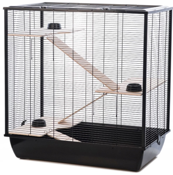 Velká Klec Pro Křečka Dřevo+příslušenství 780x480x800 Inter-zoo Hlodavci Frod