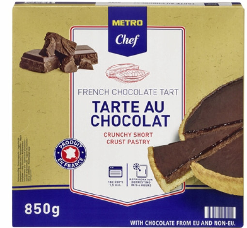 Metro Chef Čokoládový koláč zmrazený 850 g