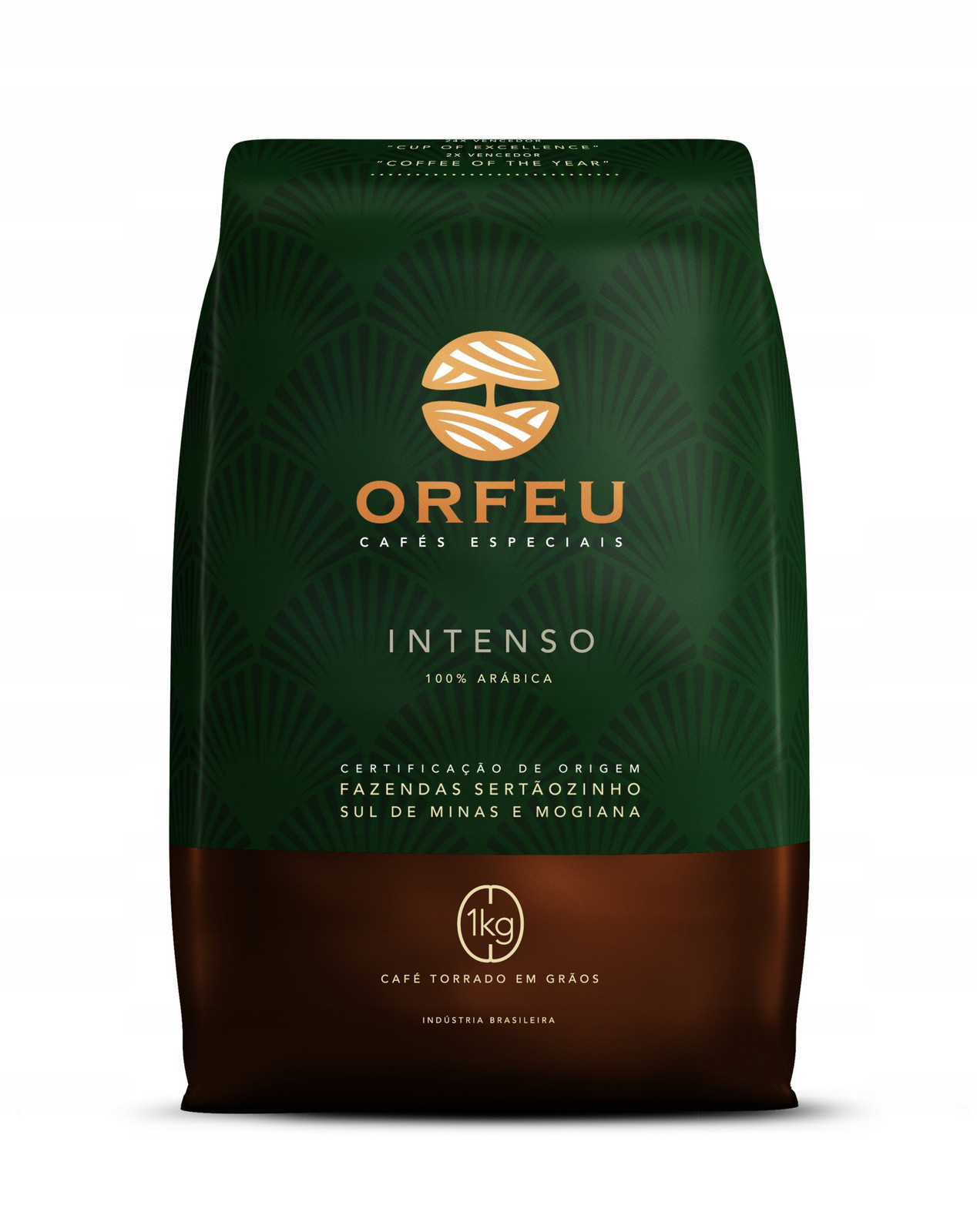 Orfeu Intenso zrnková výběrová brazilská káva, 1 kg