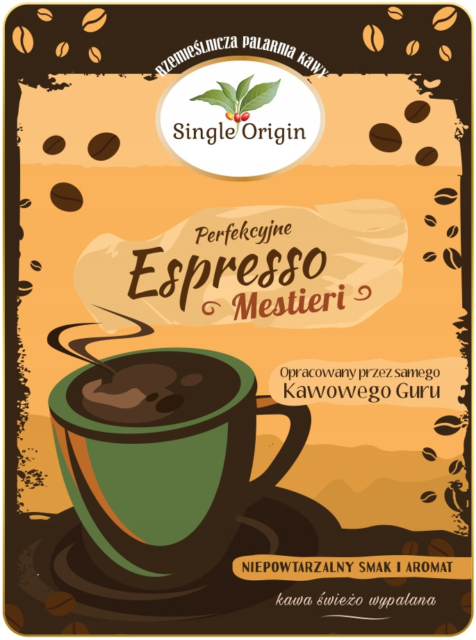 Káva Espresso Mestieri Single Origin 1000 g