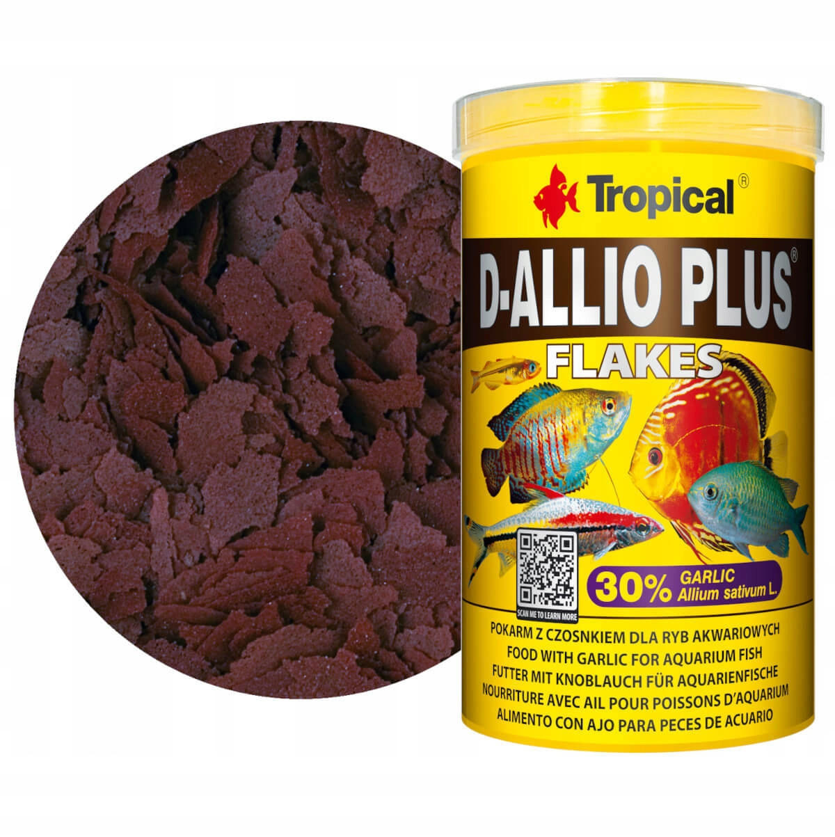 Tropical D-Allio Plus 1000ml Krmivo pro paletky